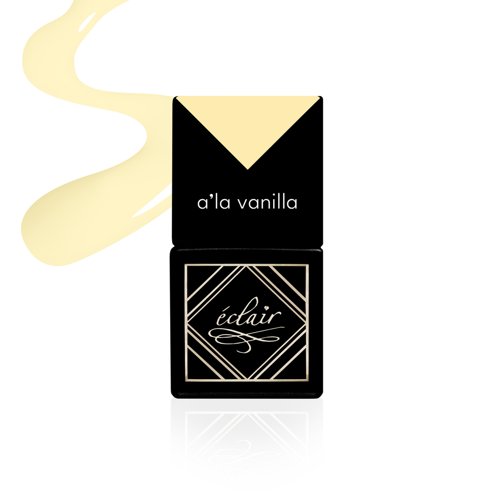 maślany lakier hybrydowy A'la Vanilla Eclair Nail